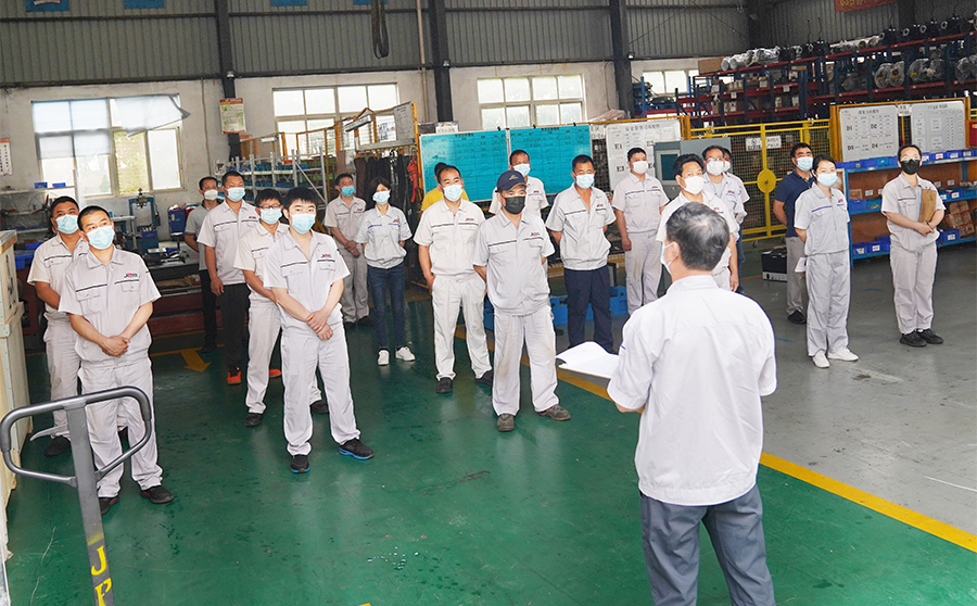 上海劍平動(dòng)平衡機制造有限公司復工復產(chǎn)